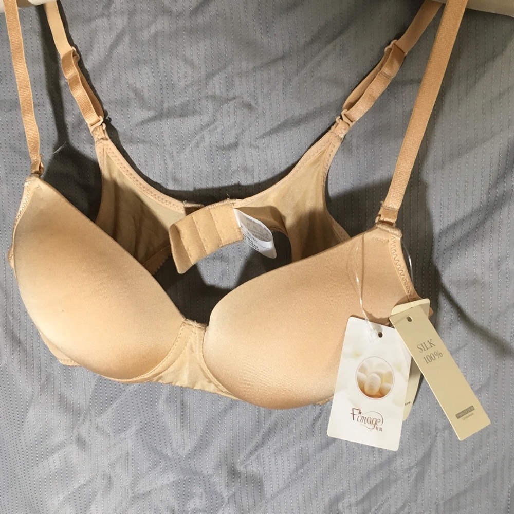 NWT Silk Bra